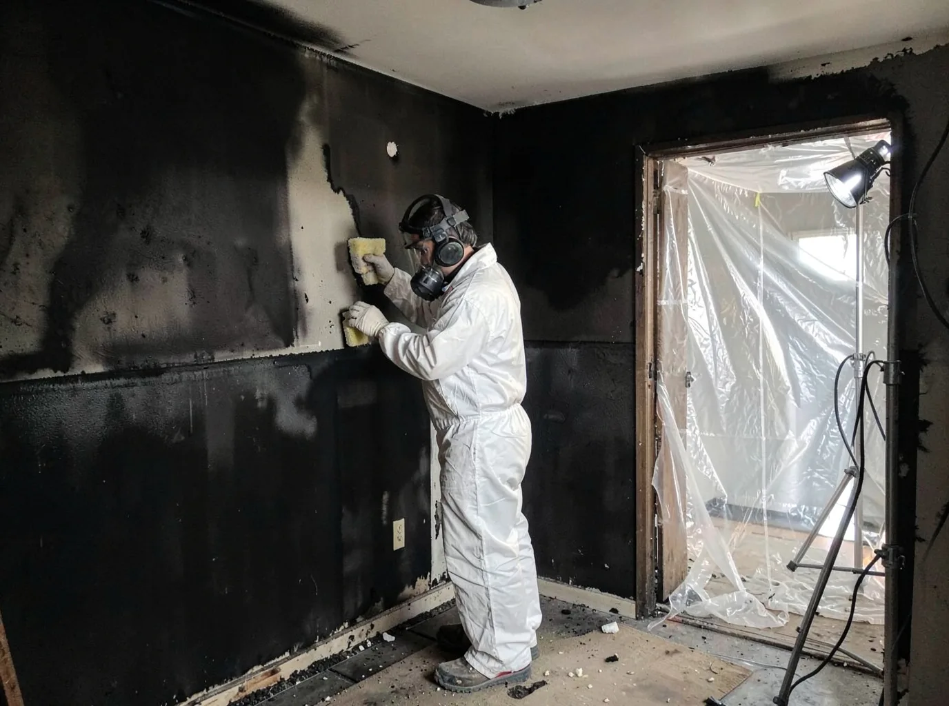 Fire Damage Restoration company in Congress, AZ